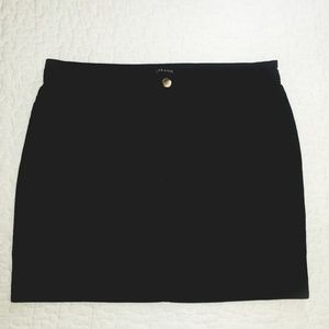 J Brand black corduroy skirt size 27-28